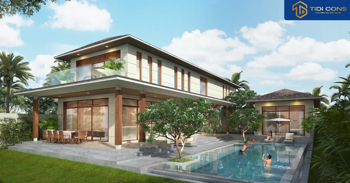 thiết kế biệt thự nhà vườn