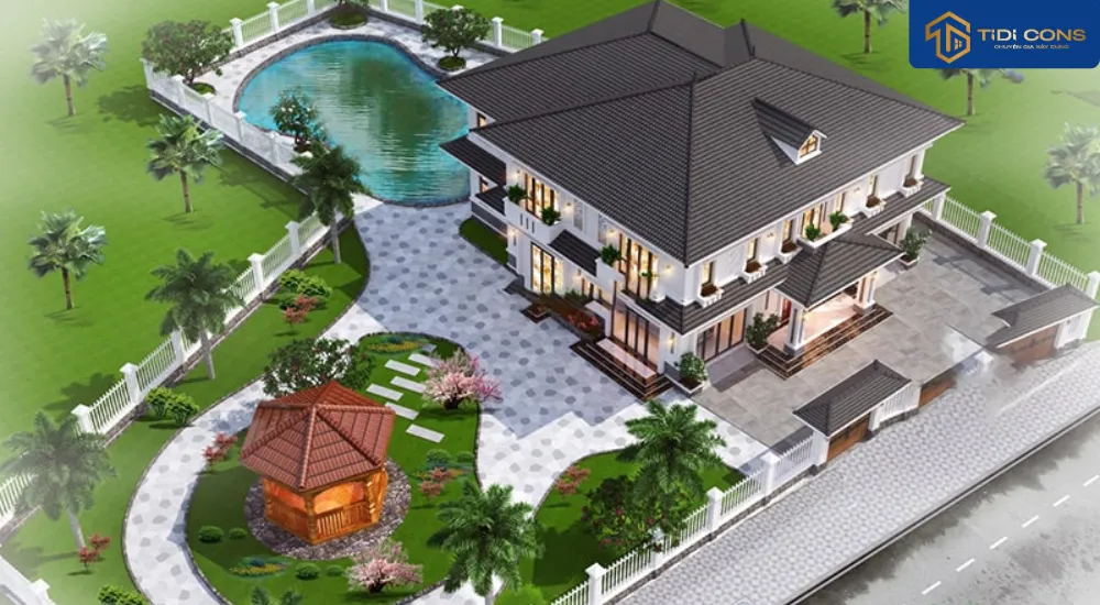 thiết kế biệt thự hiện đại 