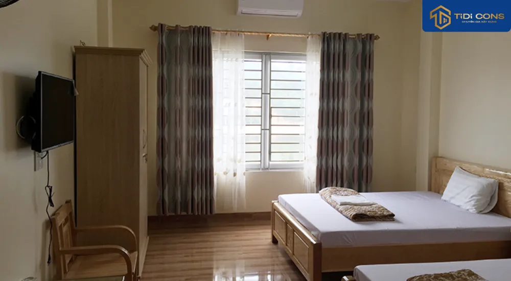 chi phí xây dựng nhà nghỉ bình dân 