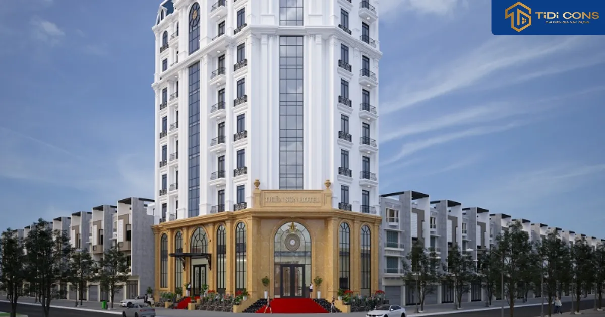 giá xây dựng khách sạn 3 sao