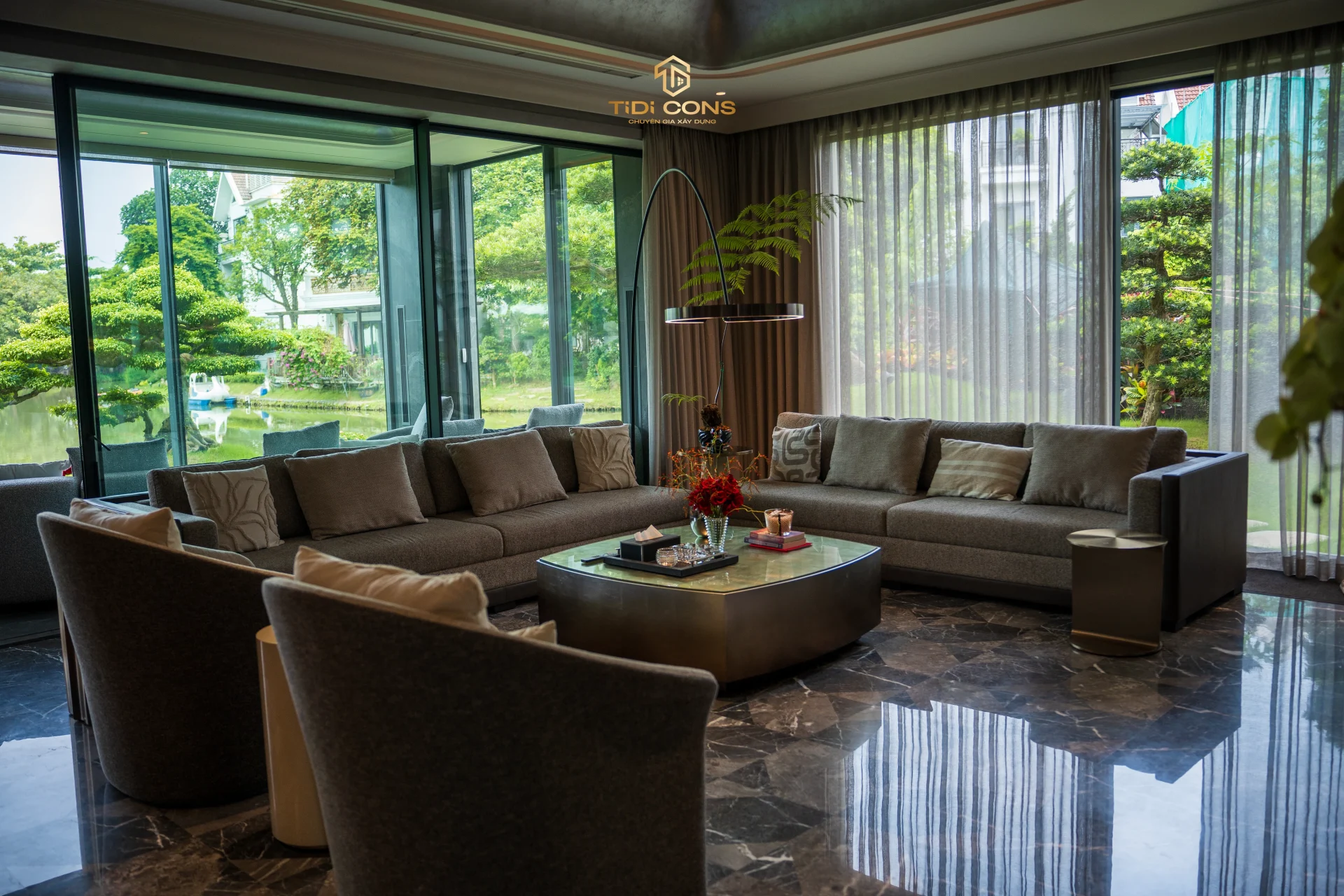 Tidicons thi công biệt thự Vinhomes Riverside