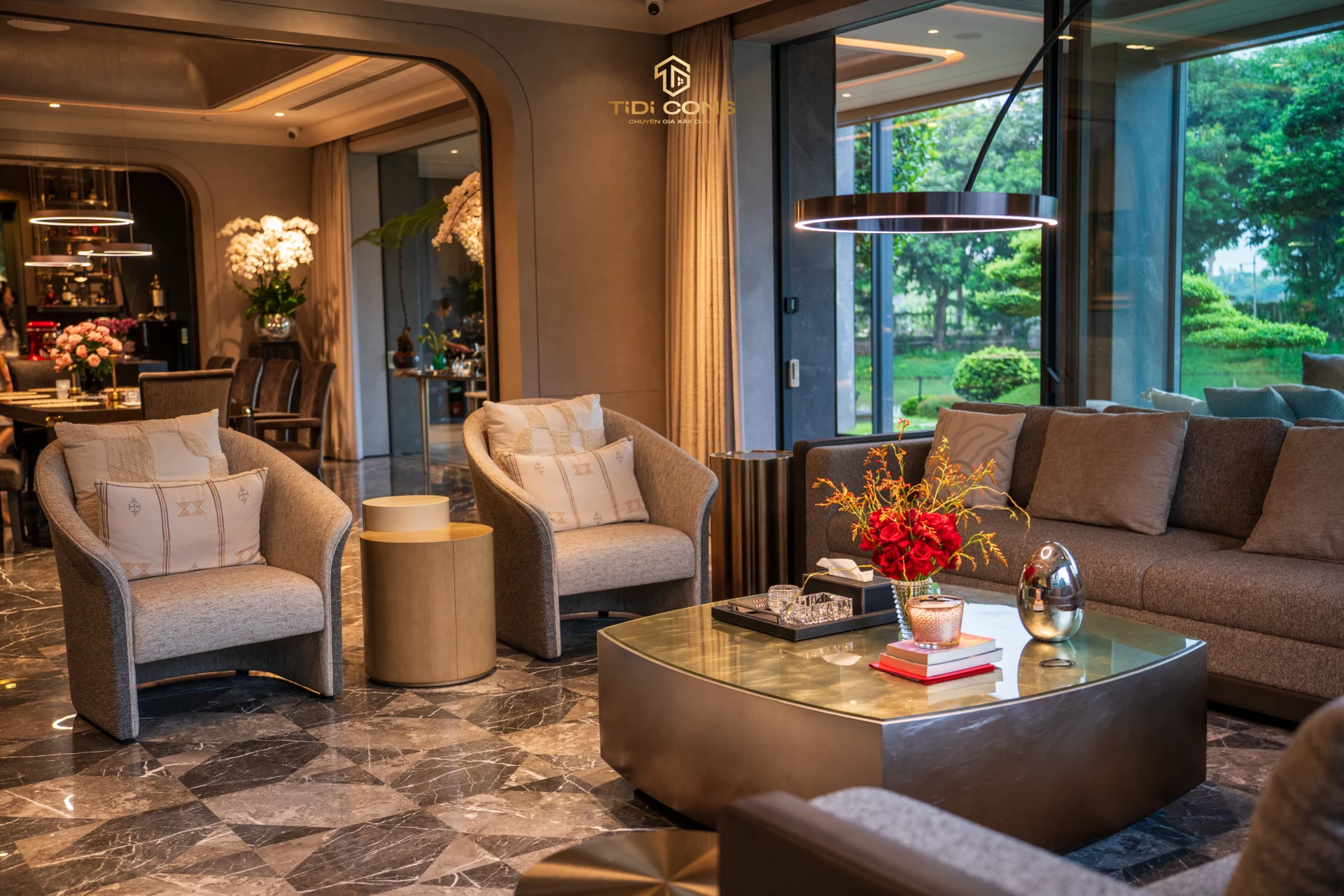 Tidicons thi công biệt thự Vinhomes Riverside