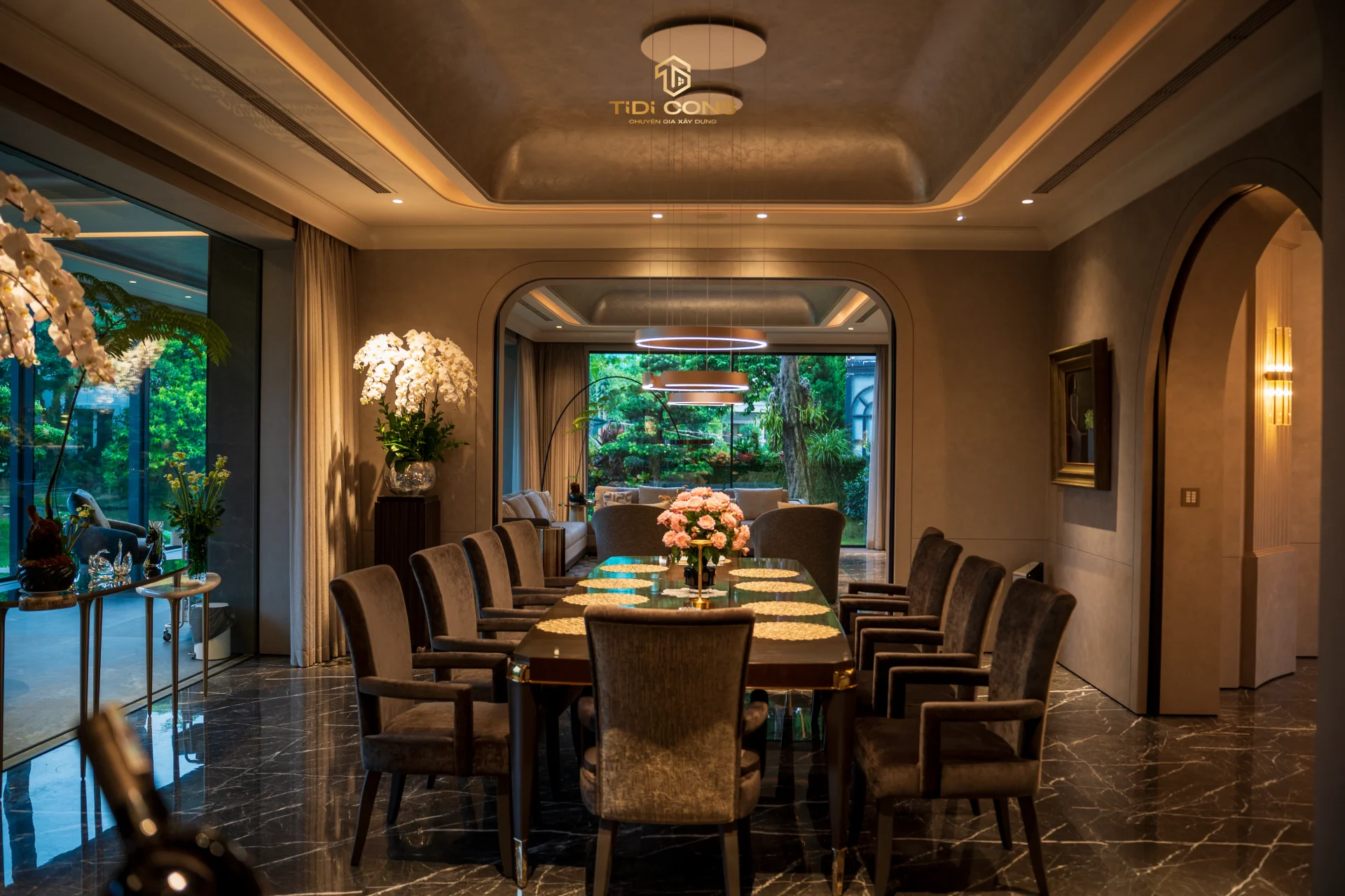Tidicons thi công biệt thự Vinhomes Riverside